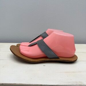 Sorel Lake Slide Leather Thong Sandals Size 8.5